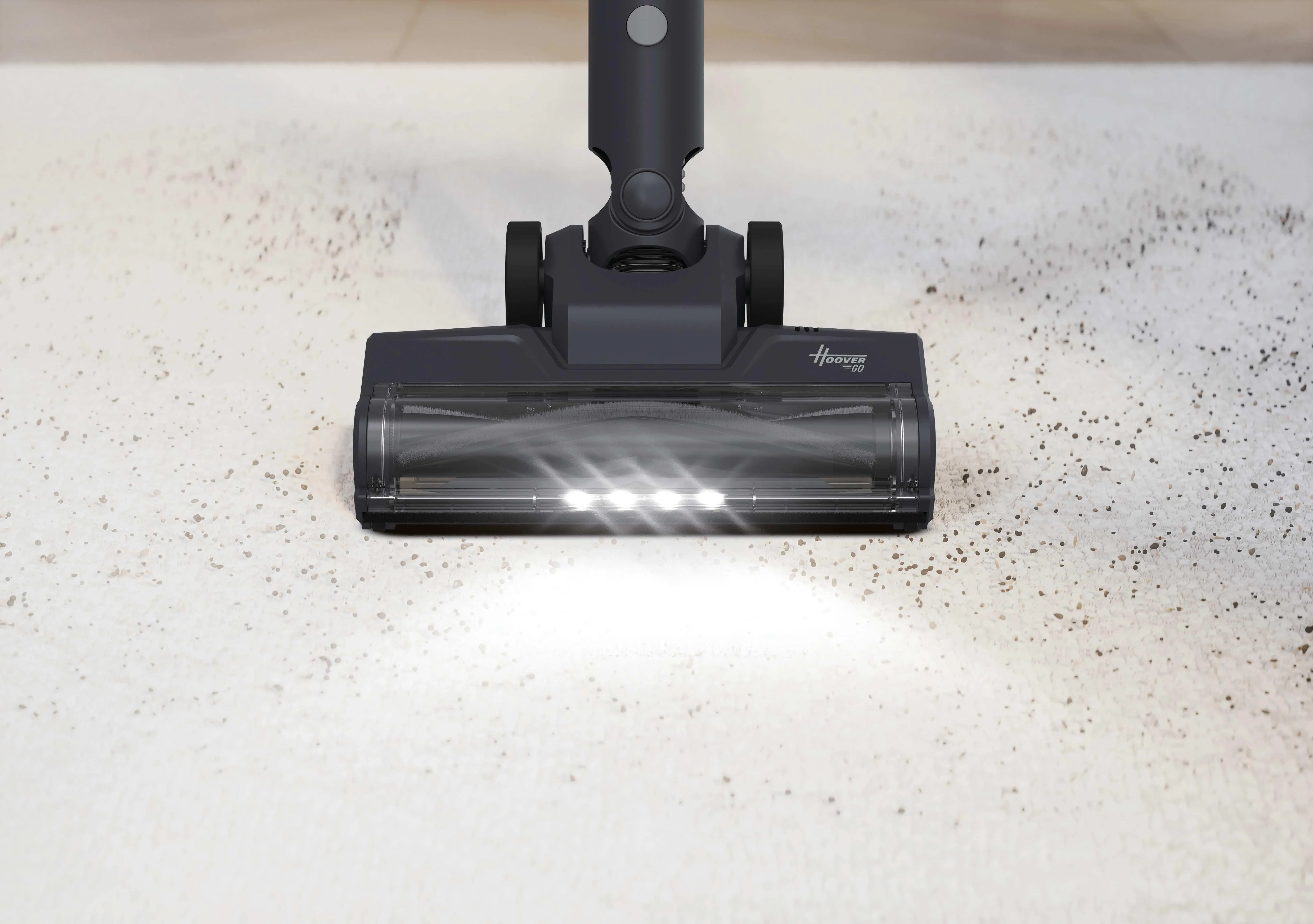 Hoover Go Pet HFG10P 011 0.55L 200W Stick vacuum cleaner, Blue, Grey