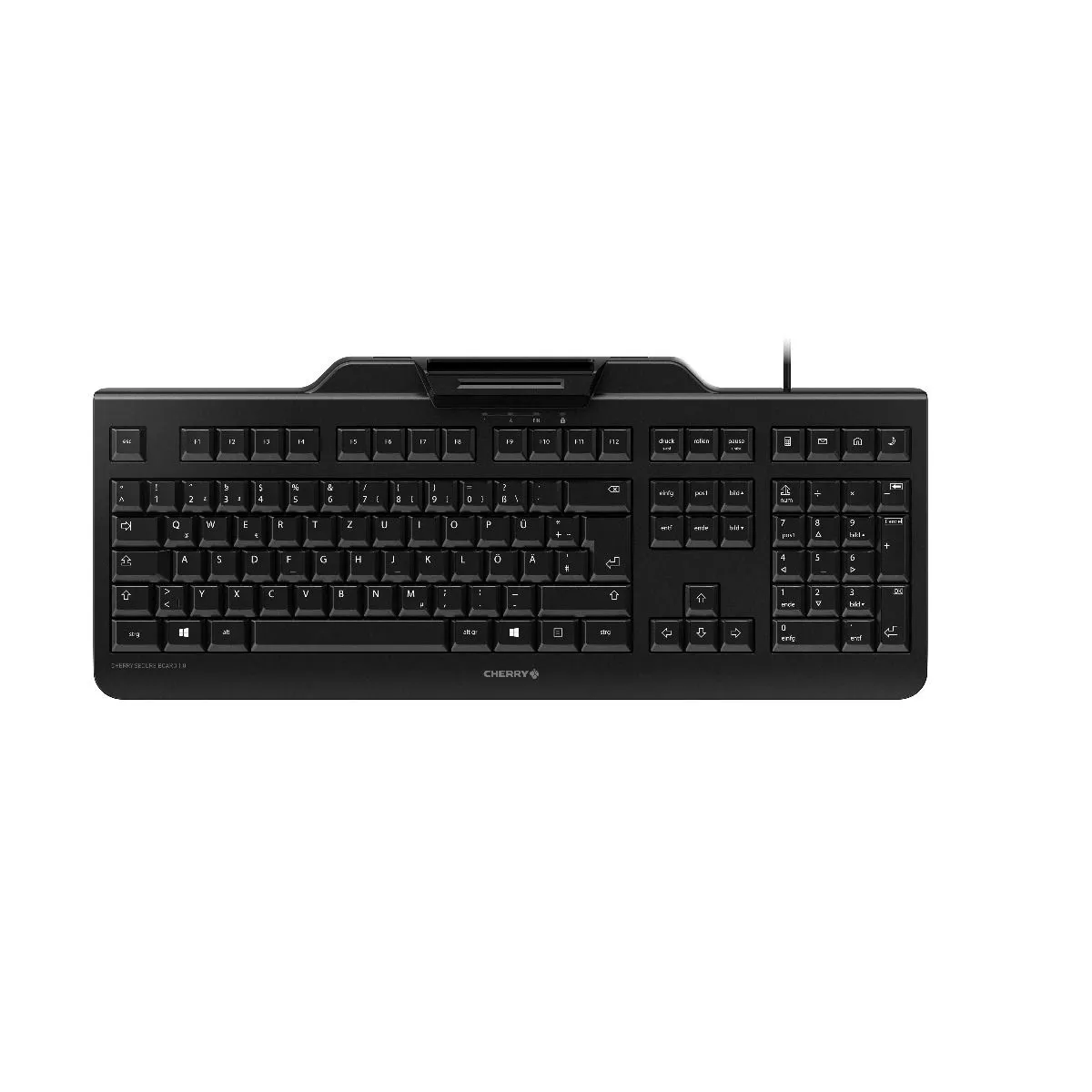 Cherry Secure Board 1.0 -näppäimistö, Musta