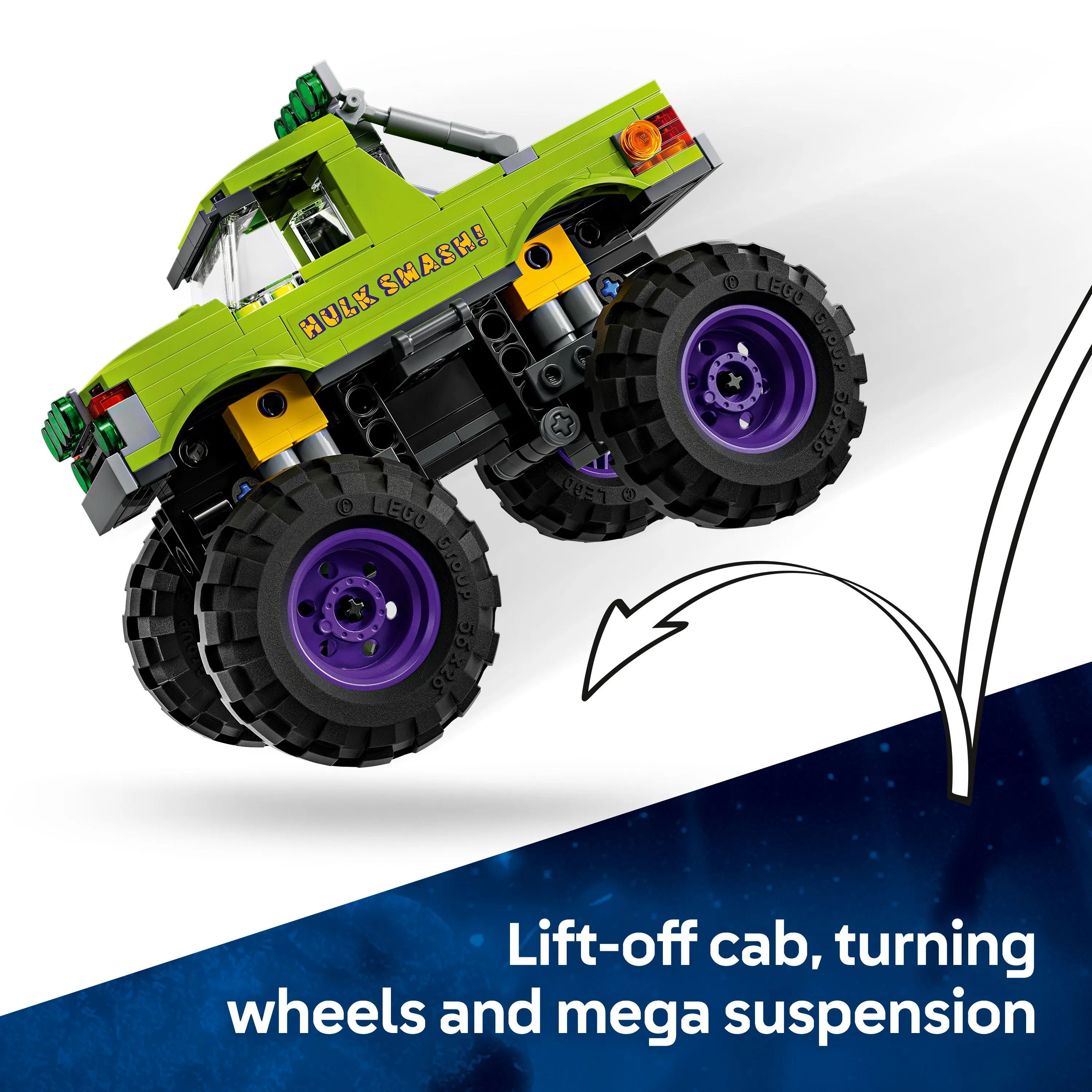 LEGO Marvel Hulkin monsteriauto vastaan Thanos 76312