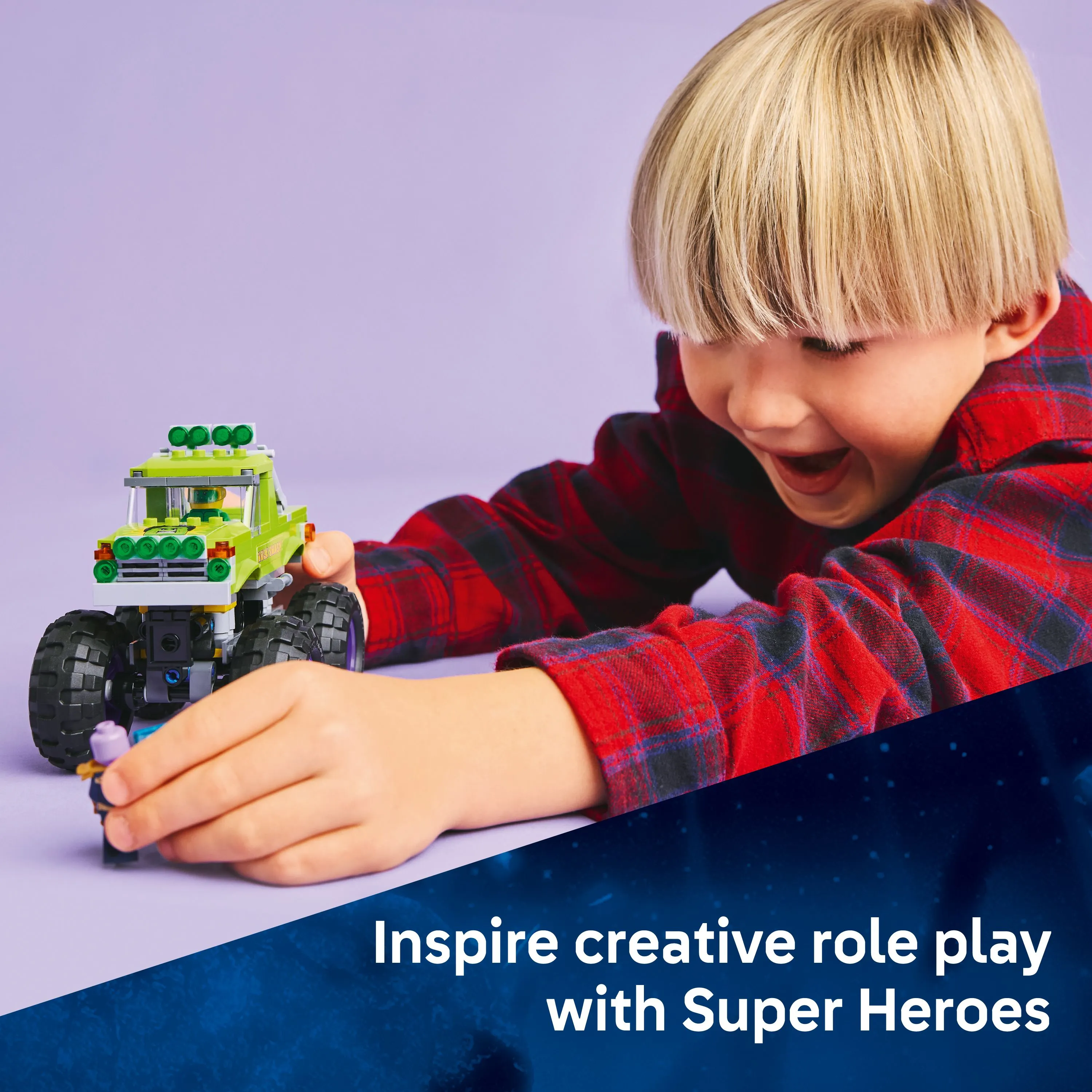 LEGO Marvel Hulkin monsteriauto vastaan Thanos 76312