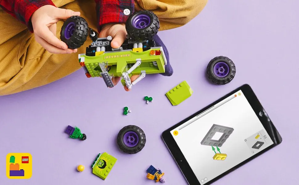 LEGO Marvel Hulkin monsteriauto vastaan Thanos 76312