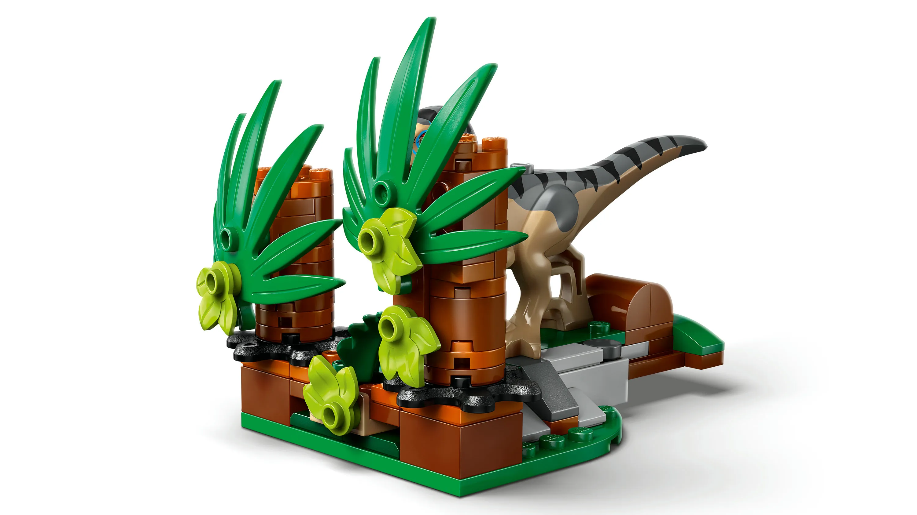 LEGO Jurassic World Raptor ja pako maastoautolla 76972