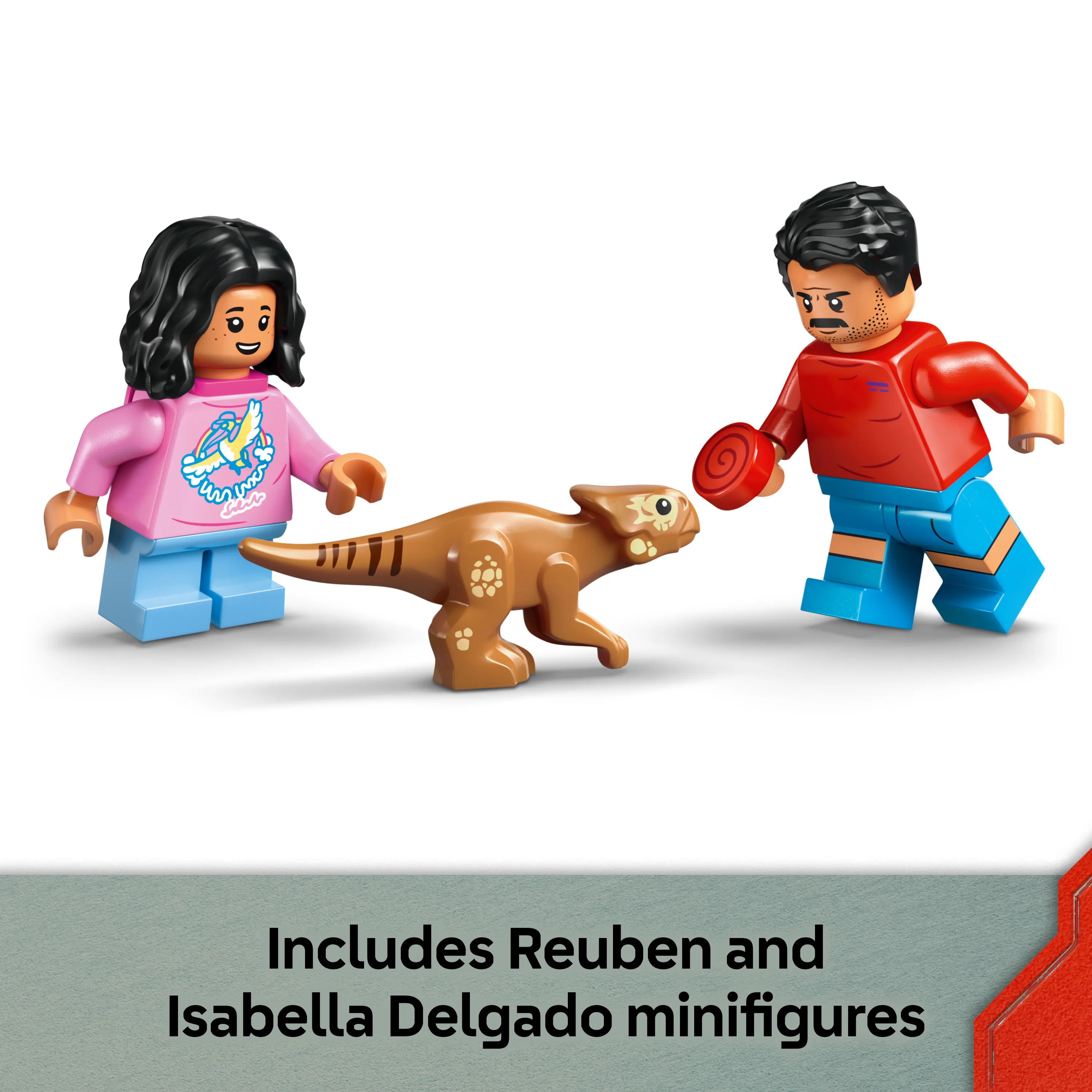 LEGO Jurassic World Raptor ja pako maastoautolla 76972