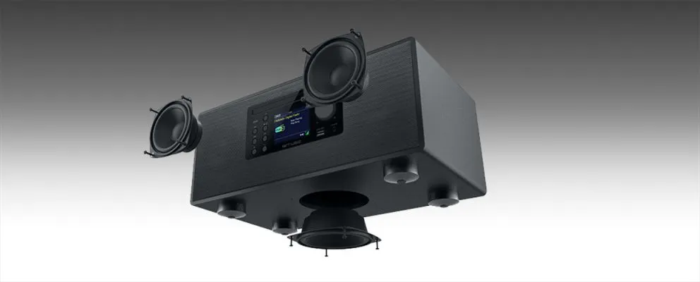 Muse M-695 DBT - micro system, DAB+/CD/Bluetooth, black