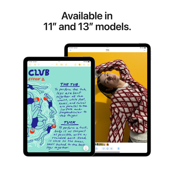 Apple iPad Air 11&quot; M3, 1TB, Wi-Fi + Cellular - tablet, Starlight