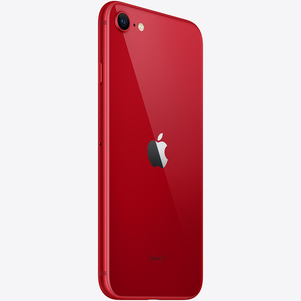Kunnostettu iPhone SE (2022) 64 Gt, (PRODUCT)RED (Erinomainen kunto)