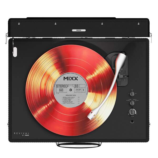 MIXX Vinylskivspelare Revival 65 Stereo Svart