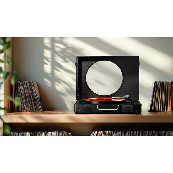 MIXX Vinyl Record Player Revival 65 Stereo Black