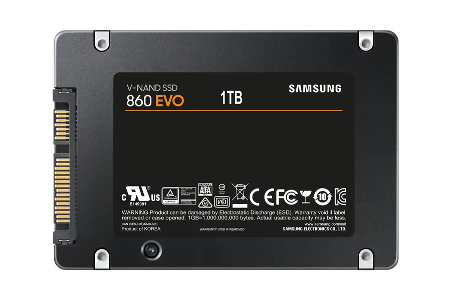 Samsung 1TB 860 EVO, 2.5", SATA III, 550/520 MB/s - SSD