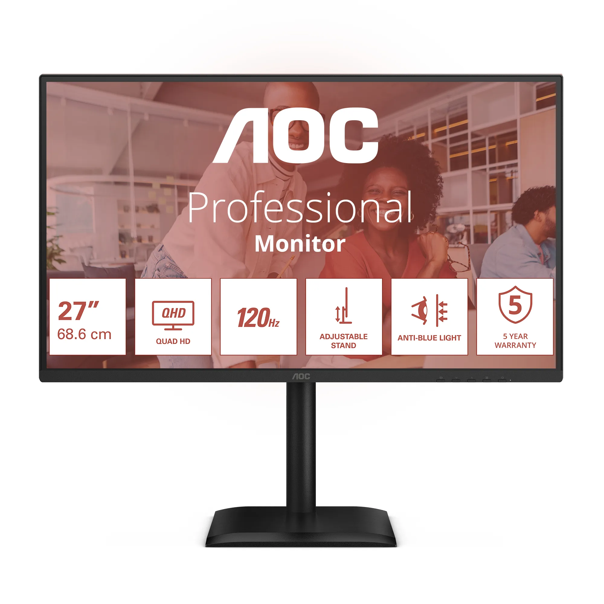 AOC E4 Q27E4CV 27&quot; QHD, IPS - monitor