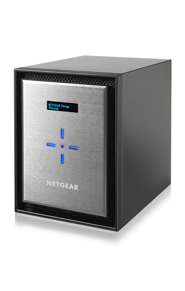 NETGEAR ReadyNAS 526X - NAS-palvelin - 6 telineet - 24 Tt - SATA 6Gb/s - HDD 4 Tt x 6 - RAID 0, 1, 5, 6, 10, JBOD - Gigabit Ethernet / 10 Gigabit Ethernet - iSC