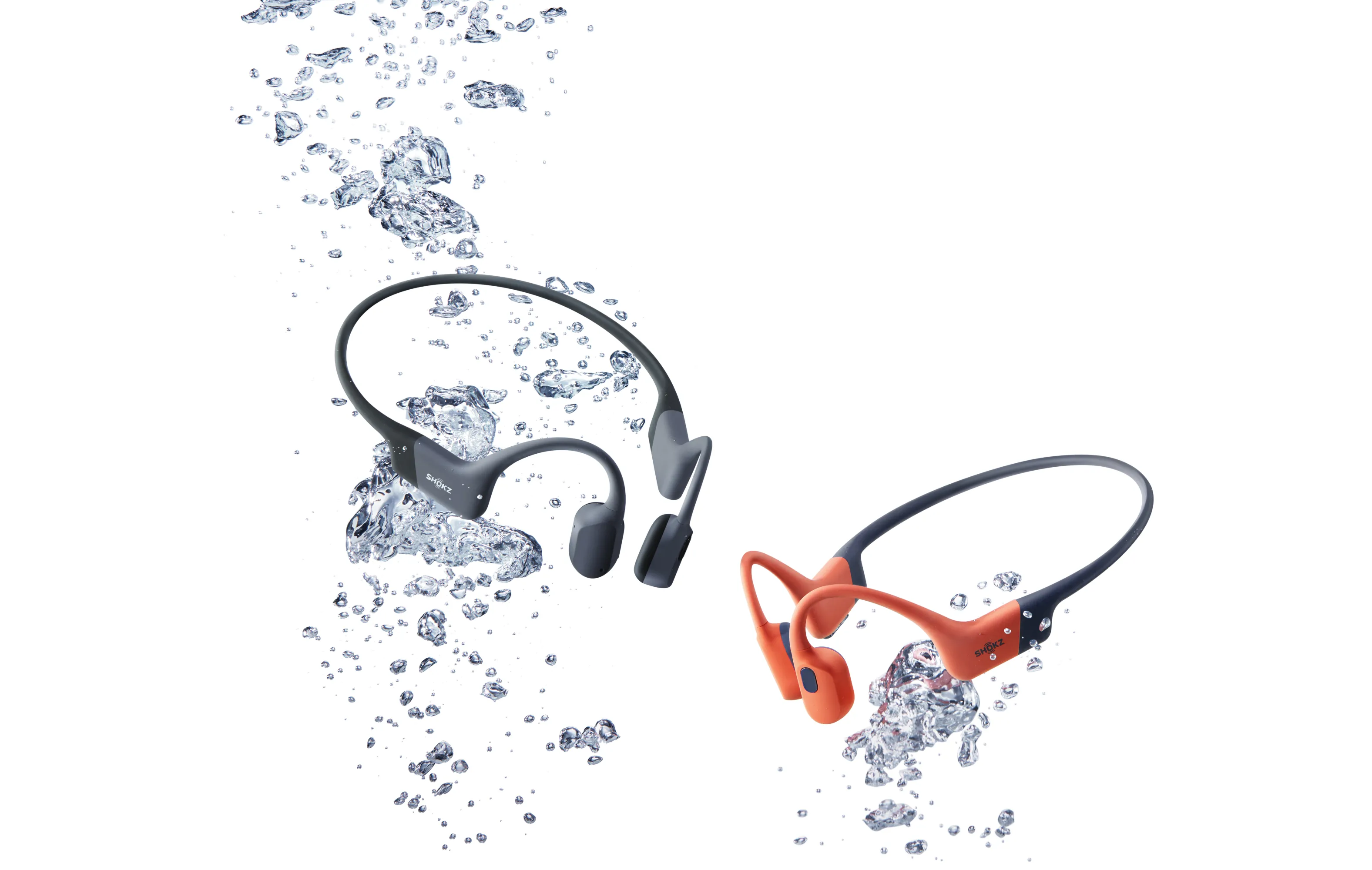 Shokz OpenSwim Pro Wireless Bone Conductor Headphones, Grey Shokz OpenSwim Pro Wireless Bone Conductor Headphones, Grey