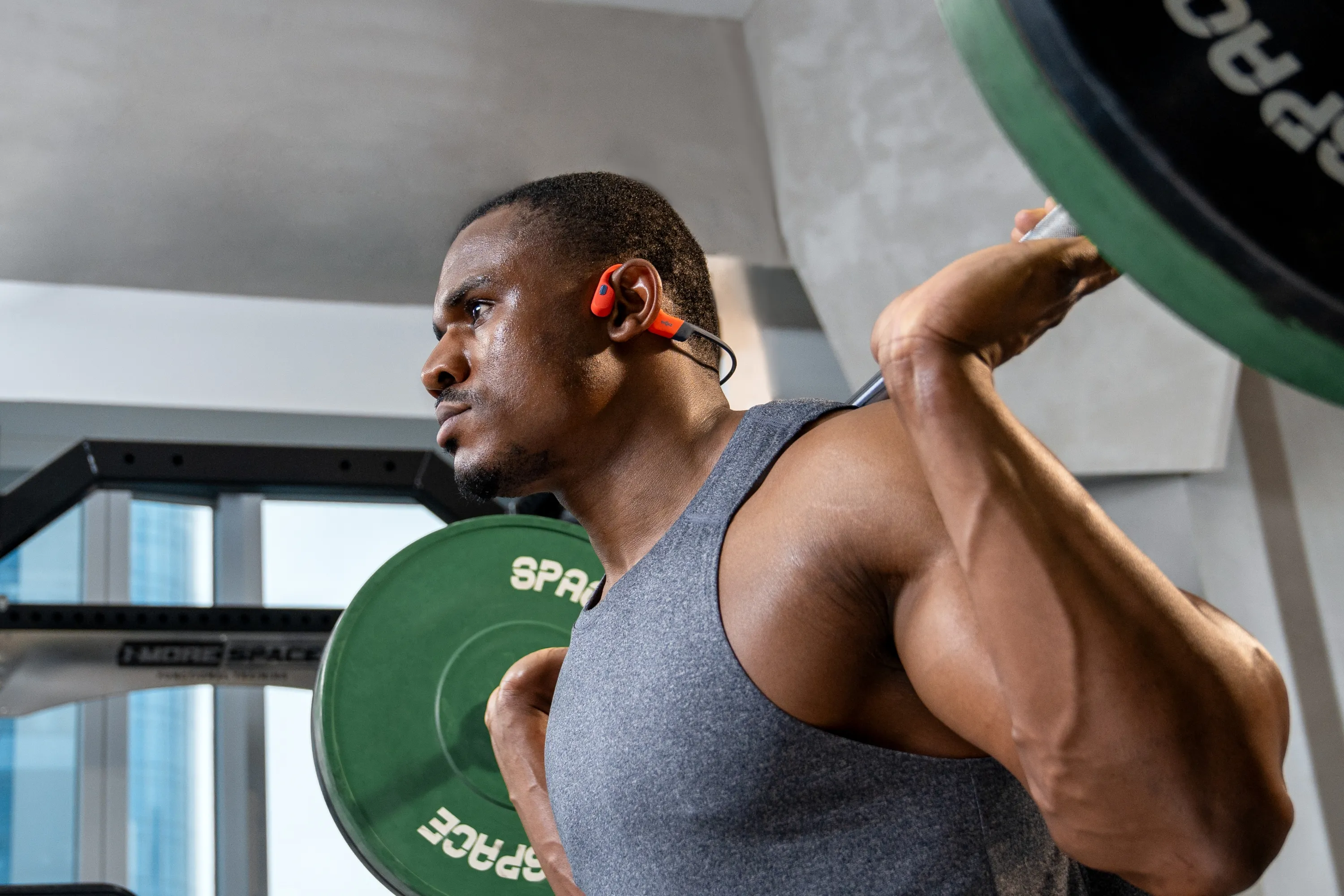 Shokz OpenSwim Pro Wireless Bone Conductor Headphones, Grey Shokz OpenSwim Pro Wireless Bone Conductor Headphones, Grey