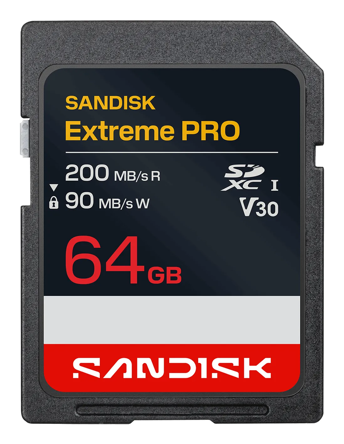 SanDisk Extreme PRO 64GB SDXC UHS-I U3 V30 card