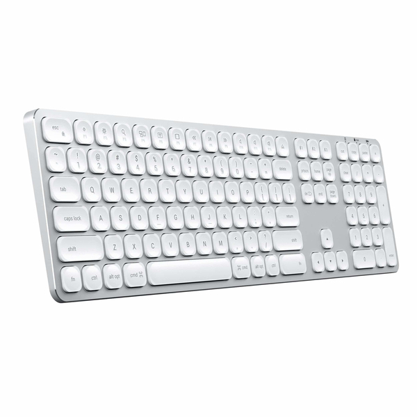 Satechi Wireless Keyboard for up to 3 devices, silver