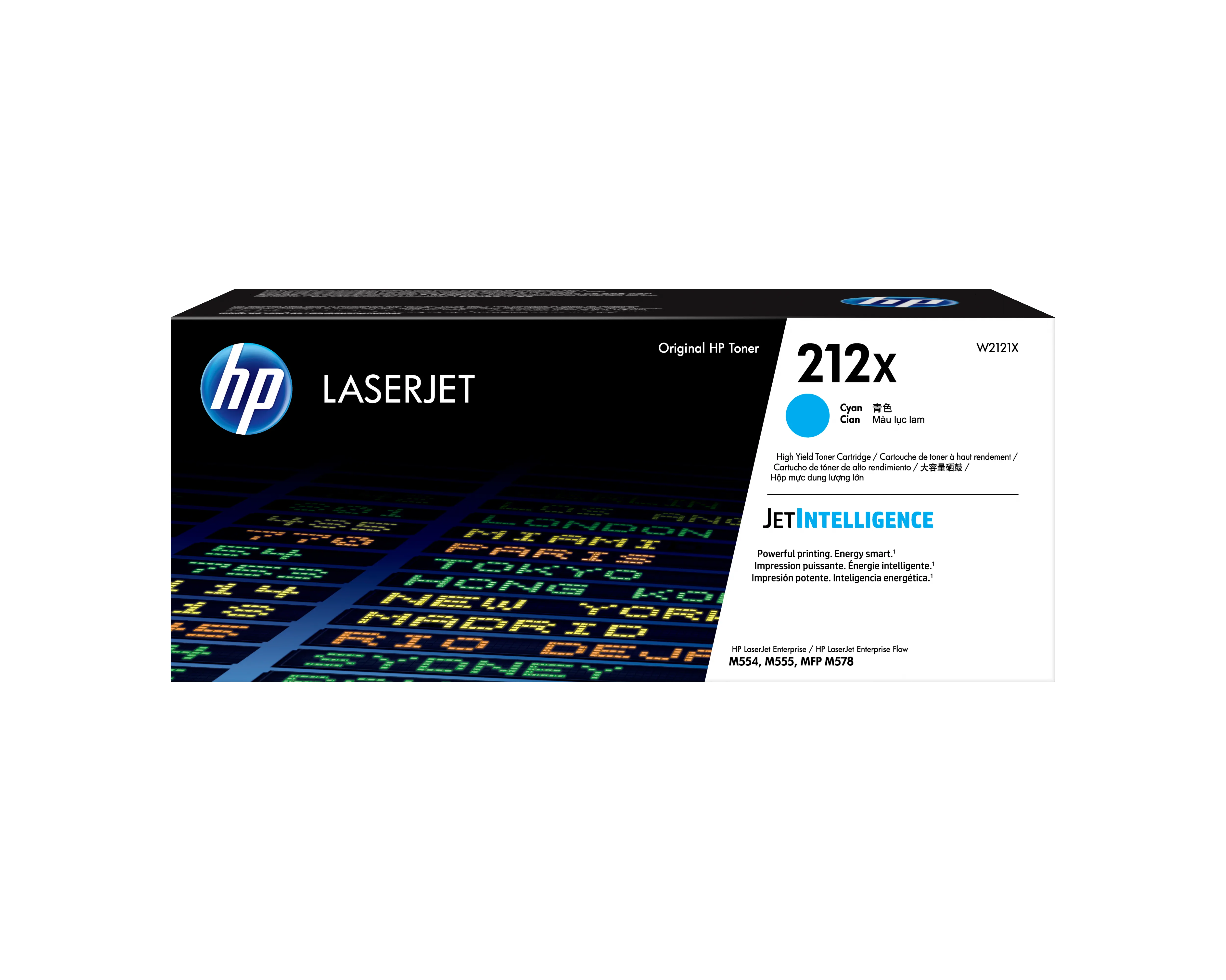 HP 212X toner cartridge, Cyan