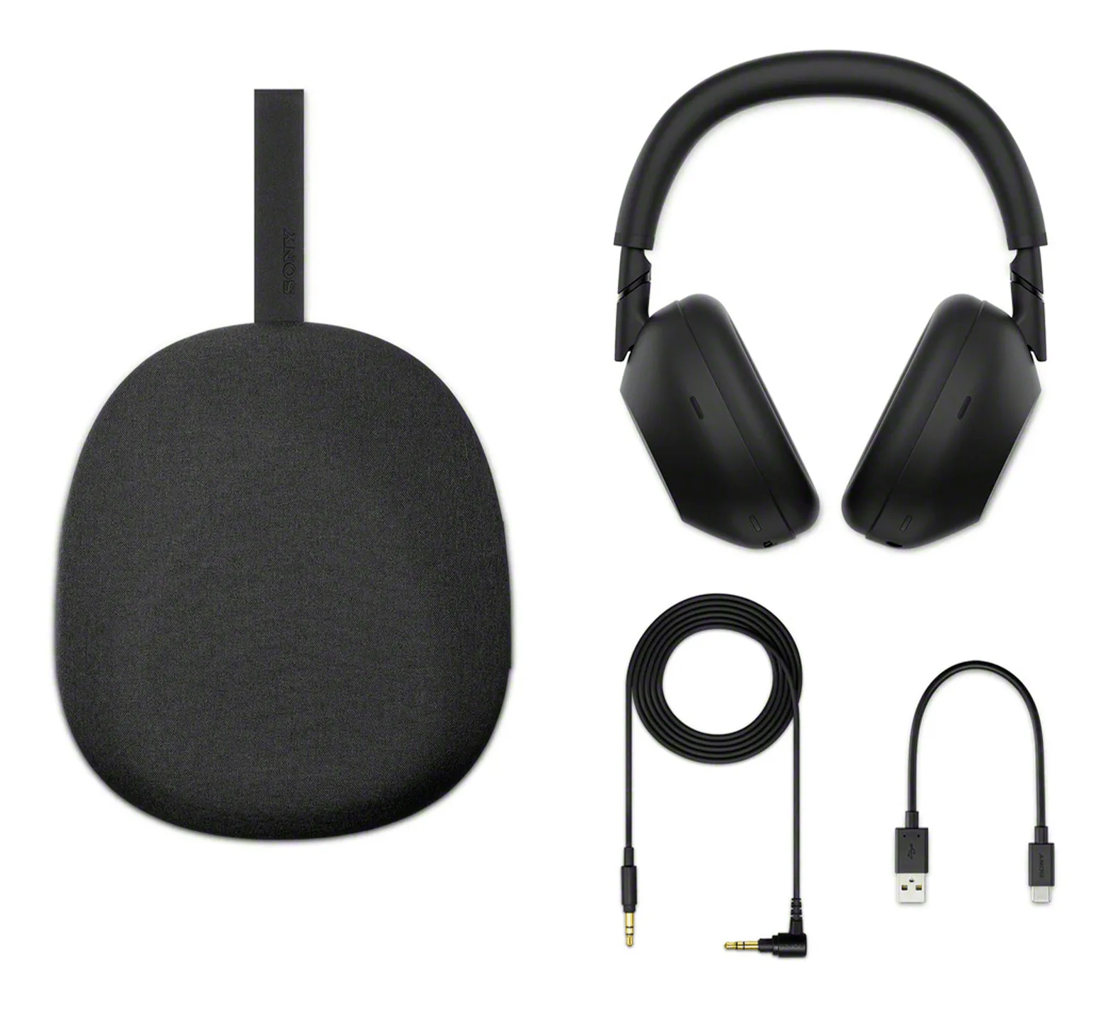 Sony WH-1000XM6 - wireless noise-canceling headphones, Black