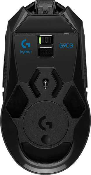 Logitech G903 Lightspeed RGB -pelihiiri, Musta