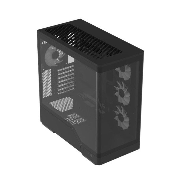 AeroCool P500A Midi-Tower Case with window, Black