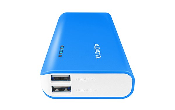 ADATA PT100 Power Bank 10000mAh Blue/White