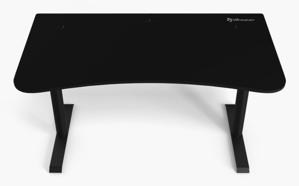 Arozzi Arena Medium - gaming desk, Pure Black, 140x75.5cm