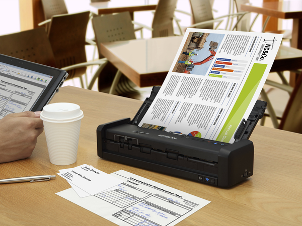 Epson WorkForce DS-360W Power PDF Scanner