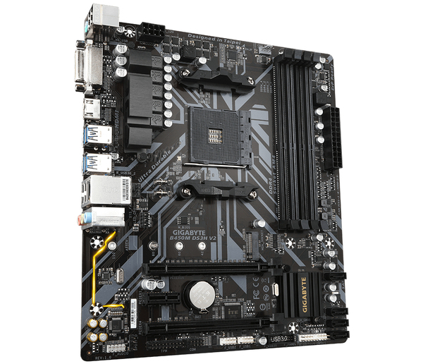 Gigabyte B450M DS3H V2 mATX-emolevy