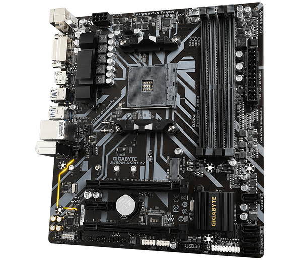 Gigabyte B450M DS3H V2 mATX-emolevy