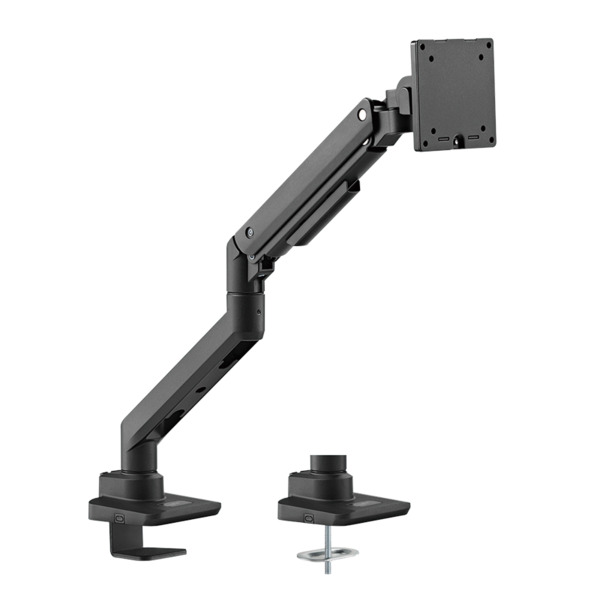Logilink Monitor Mount Gasfj&auml;der - skrivbordsf&auml;ste, Svart, 17-49&quot;, 20kg