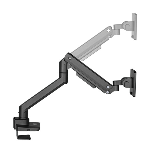 Logilink Monitor Mount Gasfj&auml;der - skrivbordsf&auml;ste, Svart, 17-49&quot;, 20kg