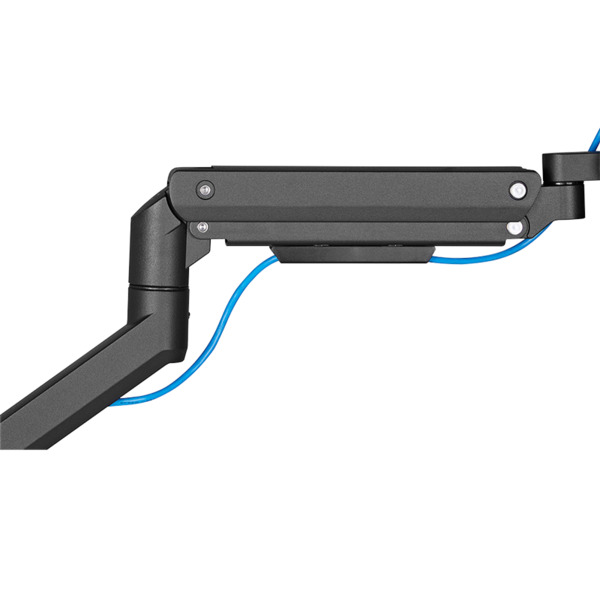 Logilink Monitor Mount Gasfj&auml;der - skrivbordsf&auml;ste, Svart, 17-49&quot;, 20kg
