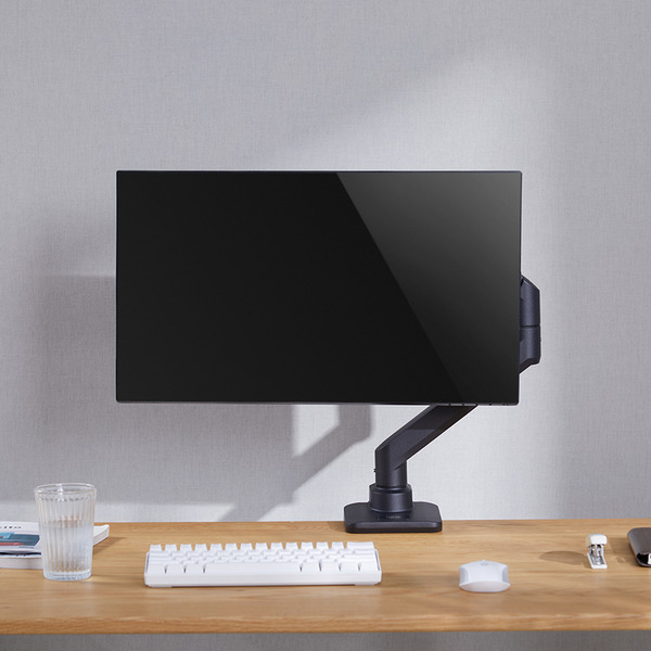 Logilink Monitor Mount Gasfj&auml;der - skrivbordsf&auml;ste, Svart, 17-49&quot;, 20kg