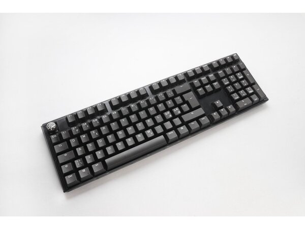 Ducky One 3 Aura Black Fullsize Cherry Silent Red RGB -pelin&auml;pp&auml;imist&ouml;