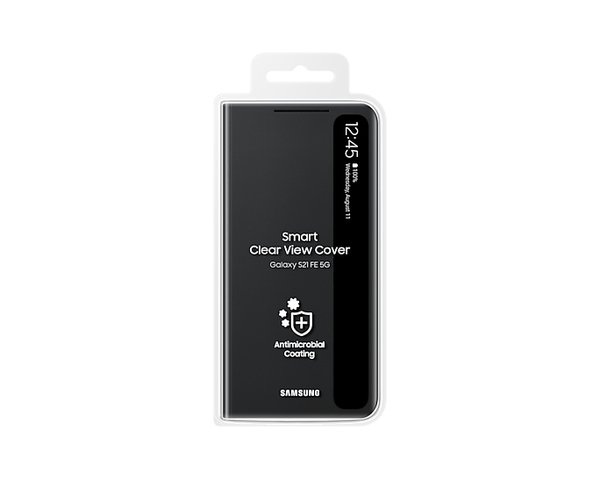 SAMSUNG SMART CLEAR VIEW COVER BLACK S21 FE