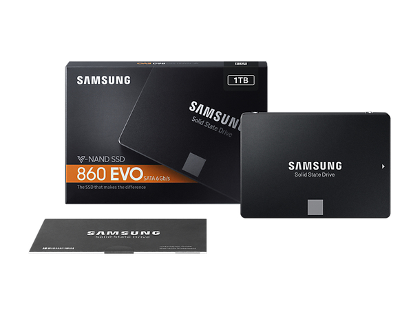 Samsung 1TB 860 EVO, 2.5&quot;, SATA III, 550/520 MB/s - SSD