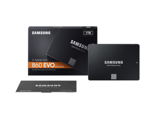 Samsung 1TB 860 EVO, 2.5&quot;, SATA III, 550/520 MB/s - SSD