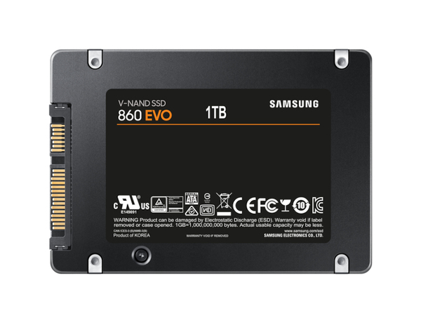Samsung 1TB 860 EVO, 2.5&quot;, SATA III, 550/520 MB/s - SSD