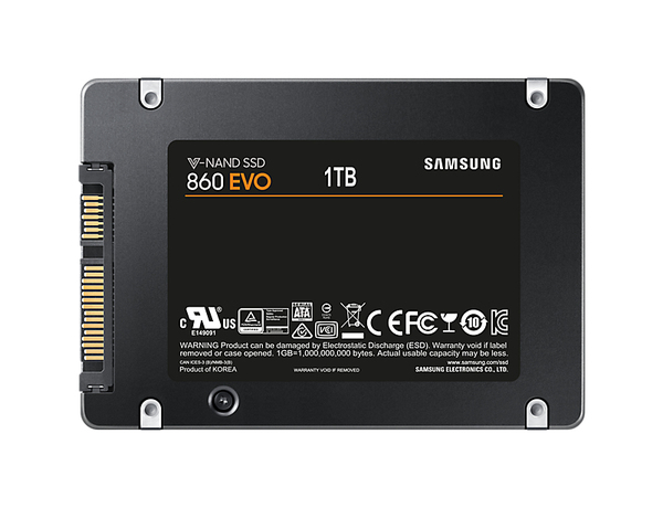 Samsung 1TB 860 EVO, 2.5&quot;, SATA III, 550/520 MB/s - SSD
