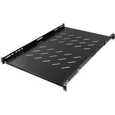 TOTEN kiinte&auml; hylly,asennuskorvat,1U,syv 710mm, 600/800x1000 max 100k