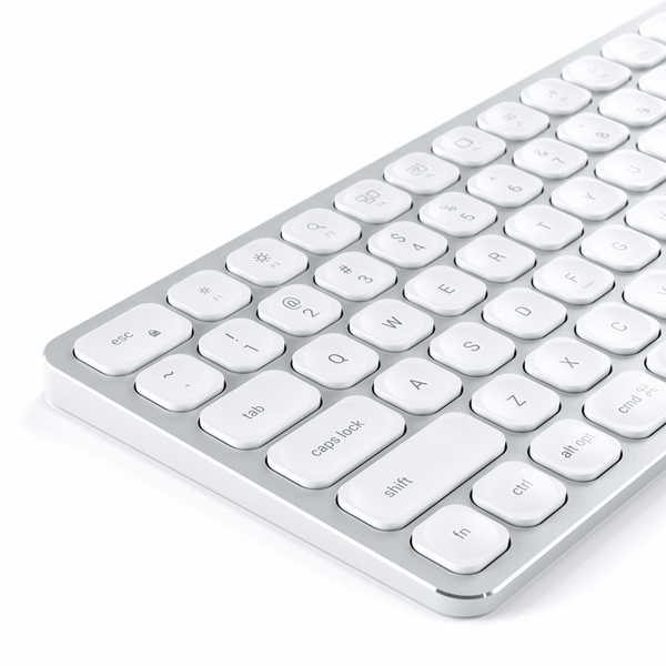 Satechi Wireless Keyboard for up to 3 devices, silver