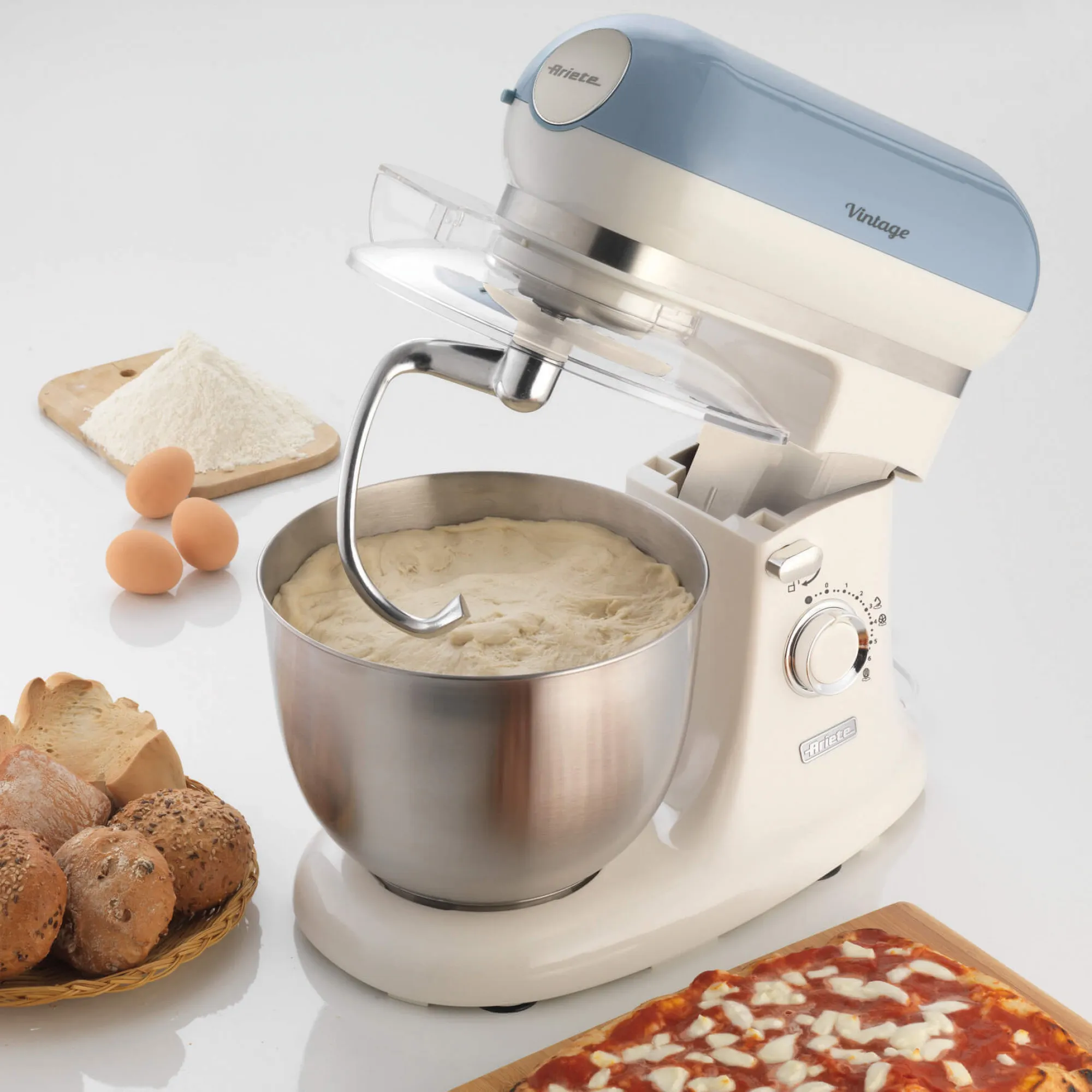 Ariete Vintage -yleiskone, Sininen