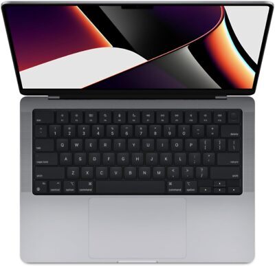 Kunnostettu MacBook Pro 14.2", M1 Pro, 32 Gt, 1 Tt, t&auml;htiharmaa (Erinomainen kunto)