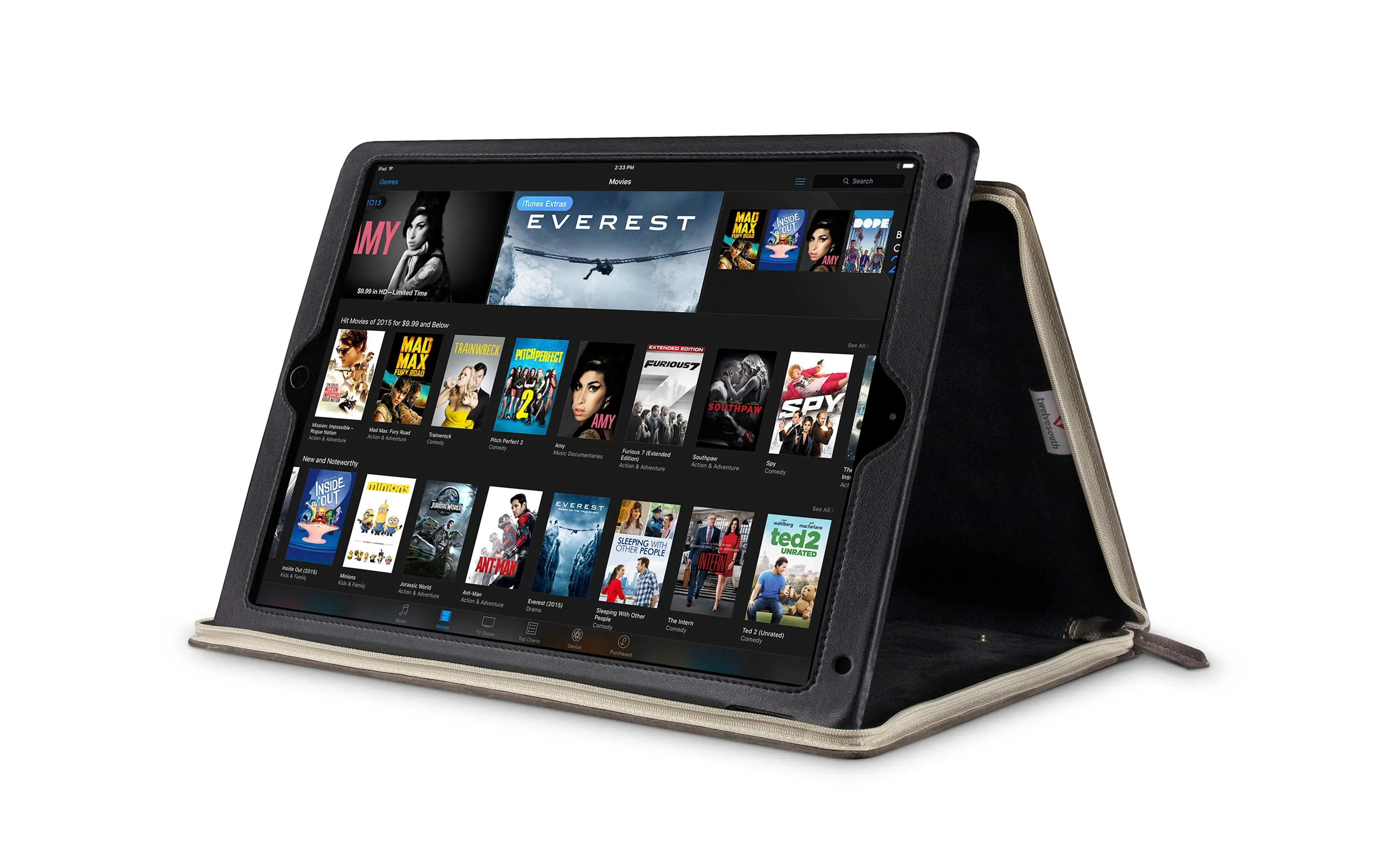 Twelve South BookBook, iPad Pro 12.9" 2017 - Protective Case, Brown