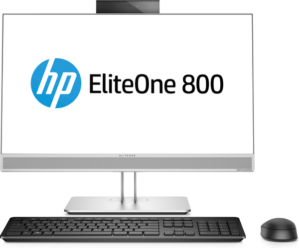 HP EliteOne 800 G3 - Kaikki yhdess&auml; - 1 x Core i5 7500 / 3.4 GHz - RAM 8 Gt - SSD 256 Gt - triple-level cell (TLC) - DVD-kirjoitin - HD Graphics 630 - GigE - Wi