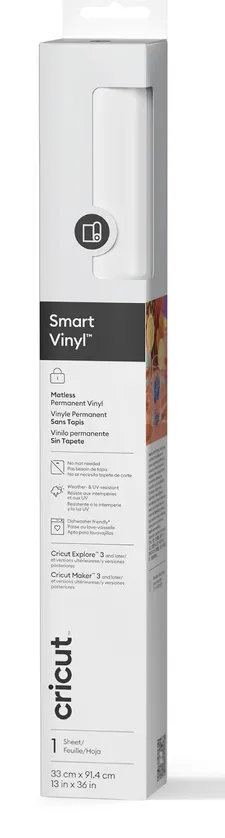 Cricut Smart Vinyl Permanent 33x91cm 1 sheet (White)