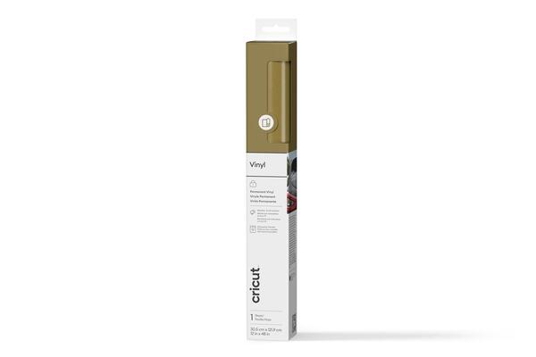 Cricut Premium Vinyl Permanent 30x120cm (Gold)