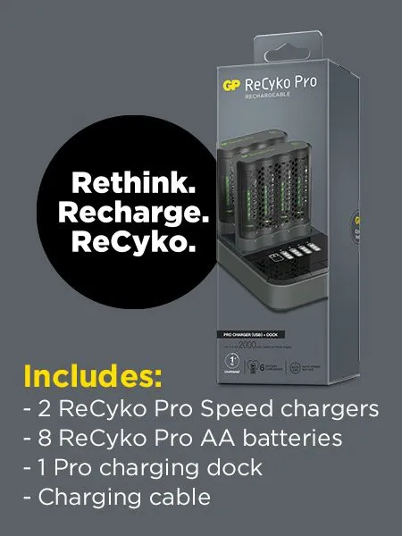 GP ReCyko Pro-Charger Dock