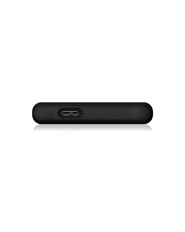 Externes Gehäuse für 2,5" SATA HDD/SSD mit USB 3.0 Anschluss und Silik