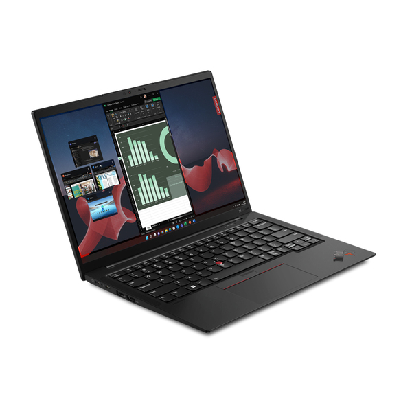 Lenovo ThinkPad X1 Carbon 14&quot; i7-1355U, 2 GB, 512 Gt SSD, Win 11 Pro -kannettava, Musta