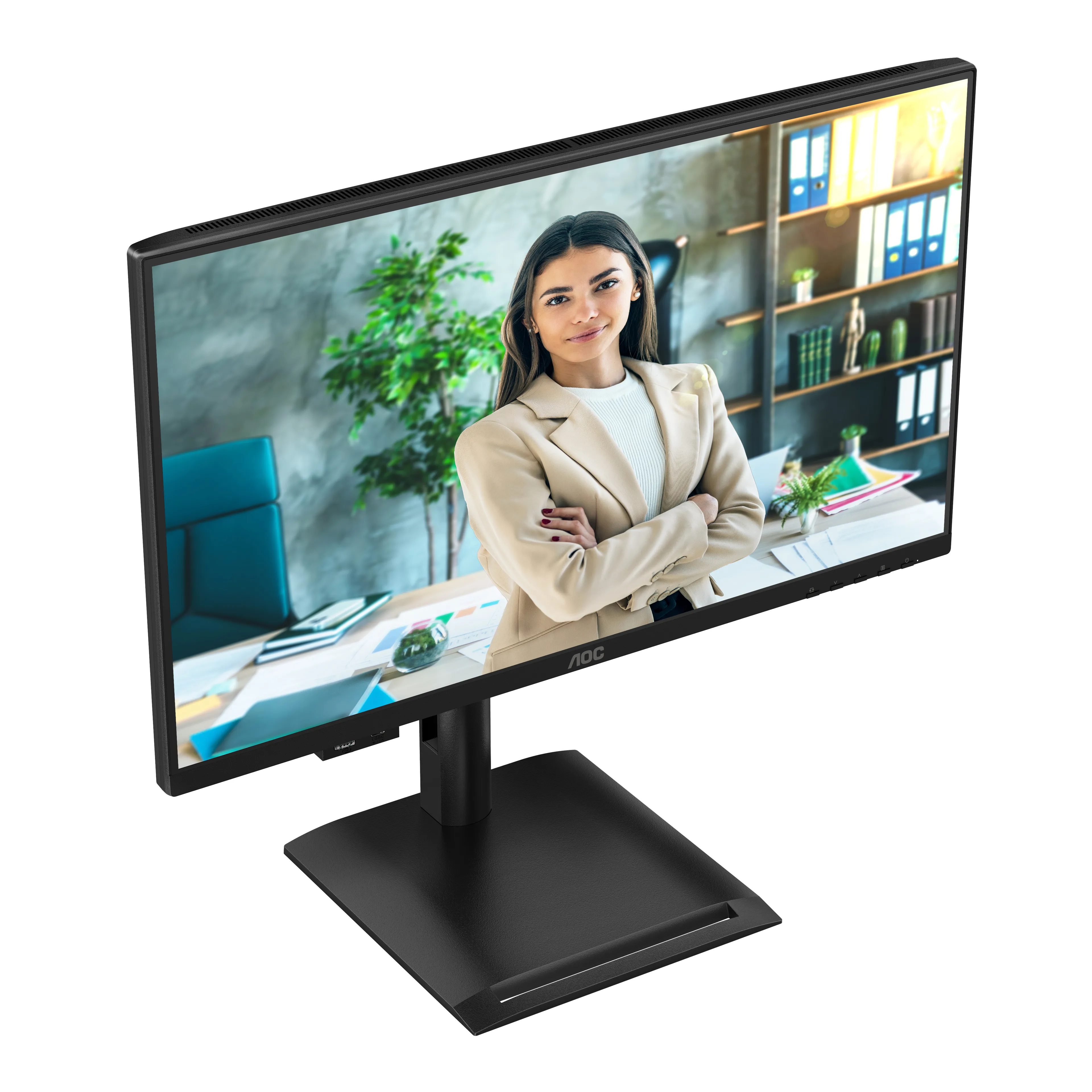 AOC 24P4CV 23.8" Full HD, IPS -n&auml;ytt&ouml;, USB-C hub